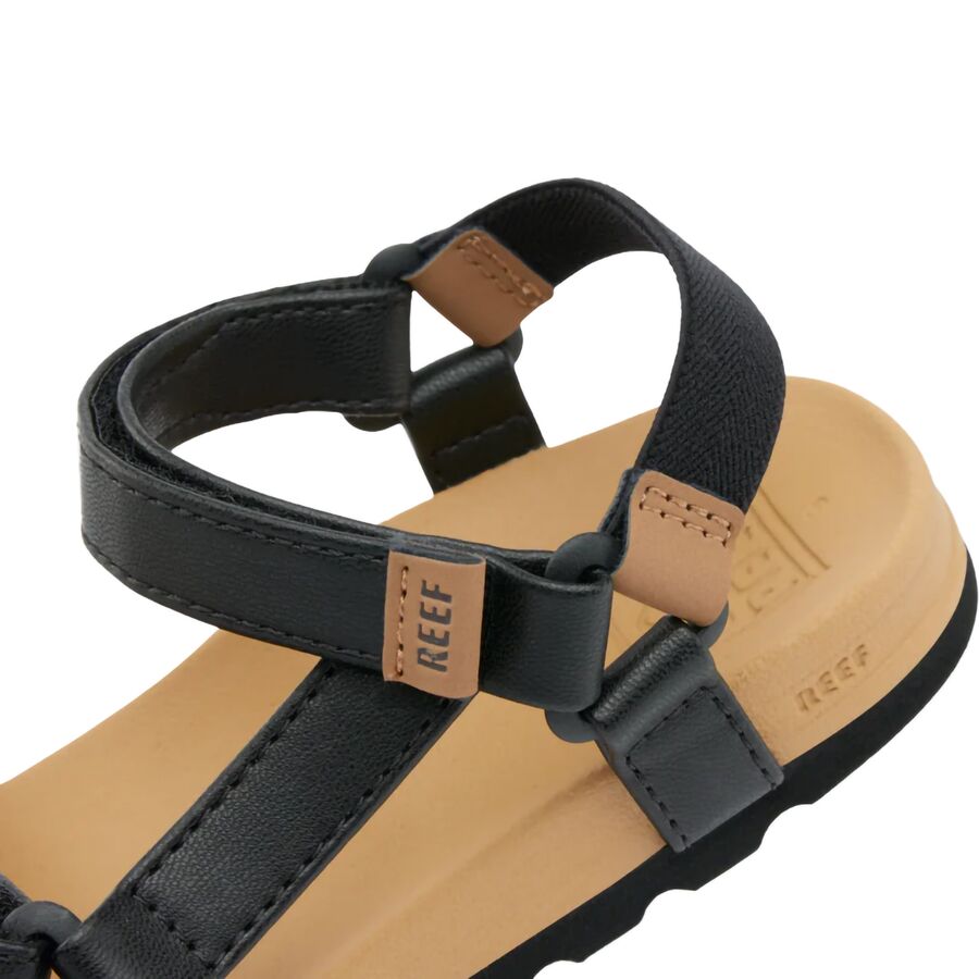 Reef Little Rem Hi Sandal - Toddler Girls' Black/Tan