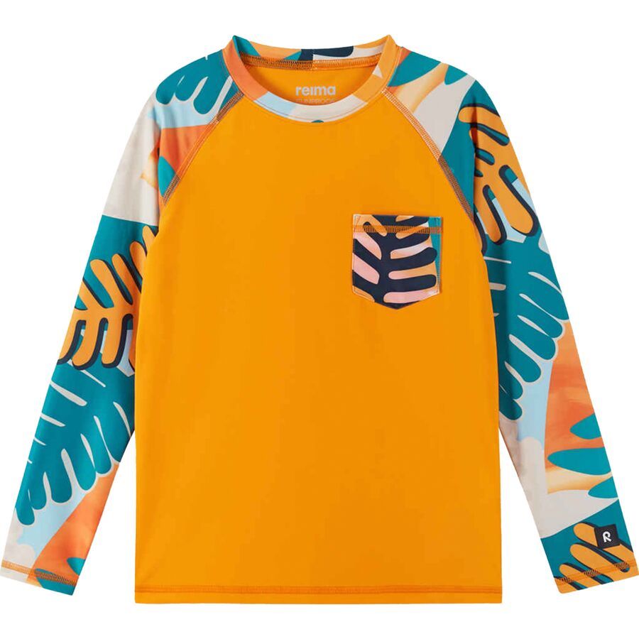 Reima Kroolaus Swim Shirt - Boys' Fruity Orange