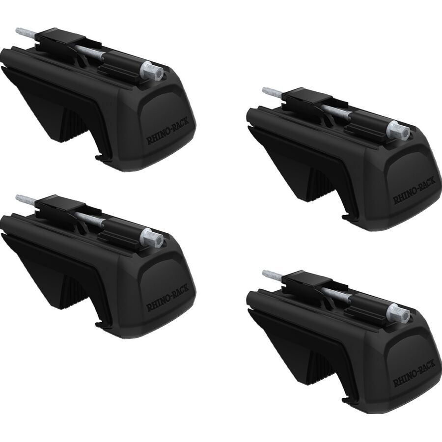Rhino-Rack RX100 Raised Rail Leg Kit - 4-Pack Black