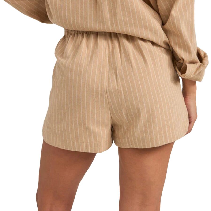 Rhythm Byron Striped Short - Women's Natural