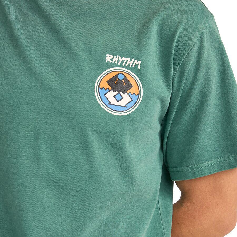 Rhythm Channel Short-Sleeve T-Shirt - Men's Vintage Blue
