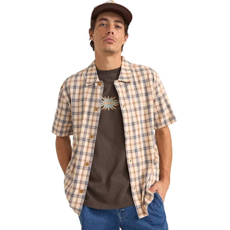 Rhythm Check Short-Sleeve Shirt - Men's Natural