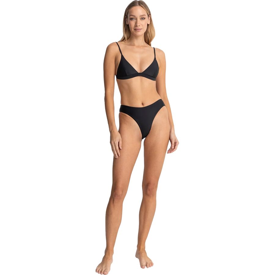 Rhythm Classic Bralette Bikini Top - Women's Black