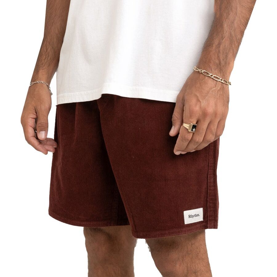 Rhythm Classic Cord Jam Short - Men's Merlot