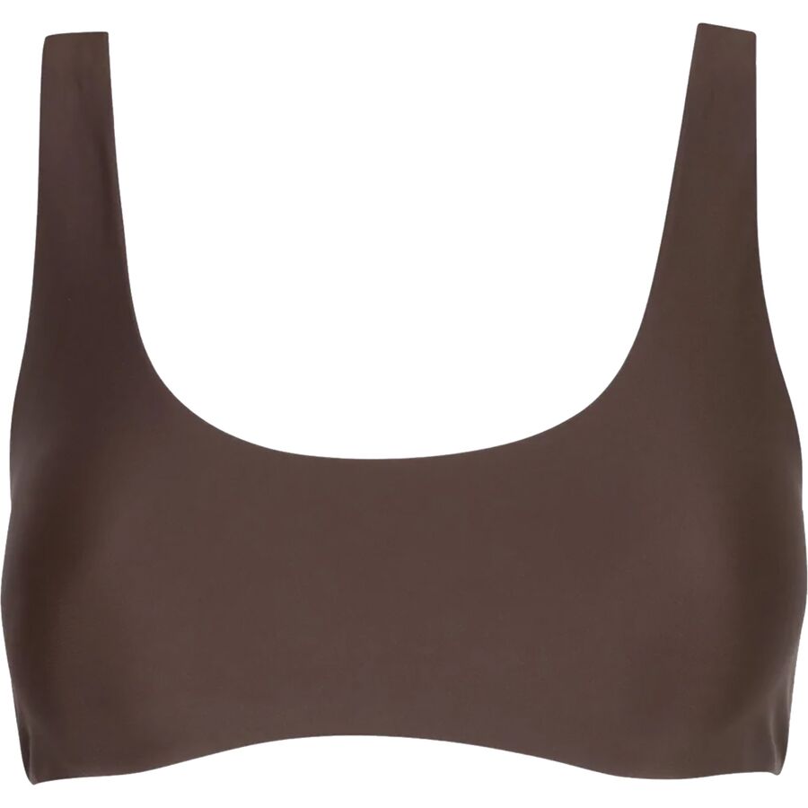 Rhythm Classic Crop Bikini Top - Women's Chocolate