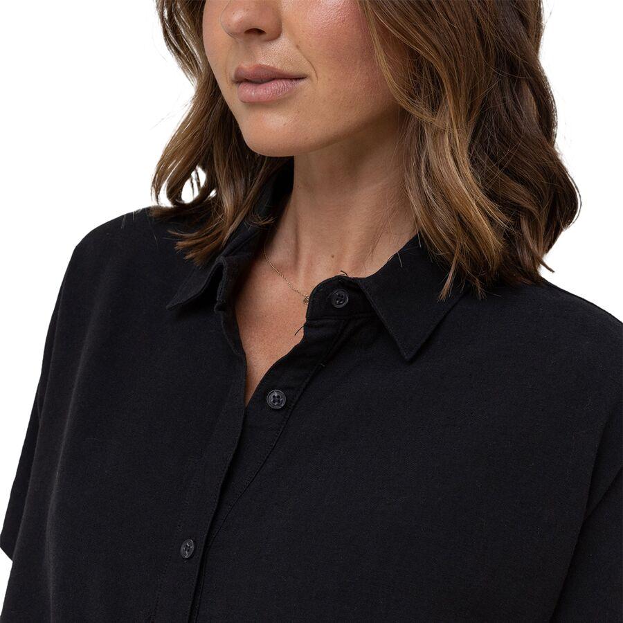 Rhythm Classic Shirt Dress - Women's Black