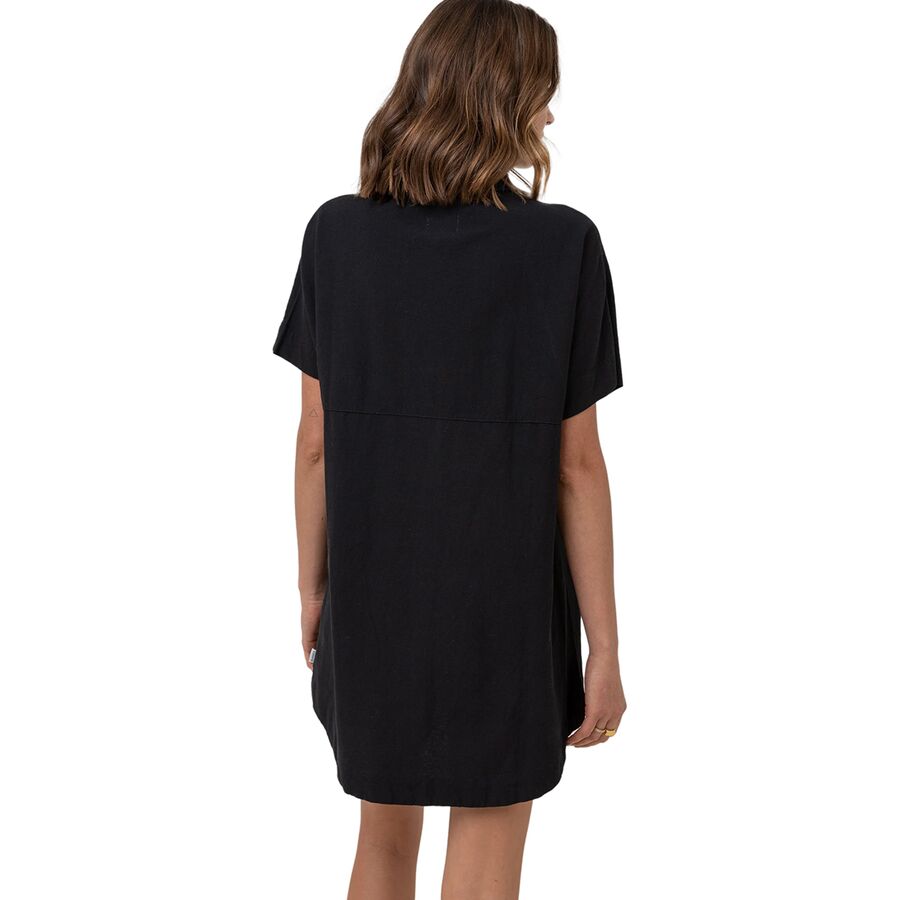 Rhythm Classic Shirt Dress - Women's Black