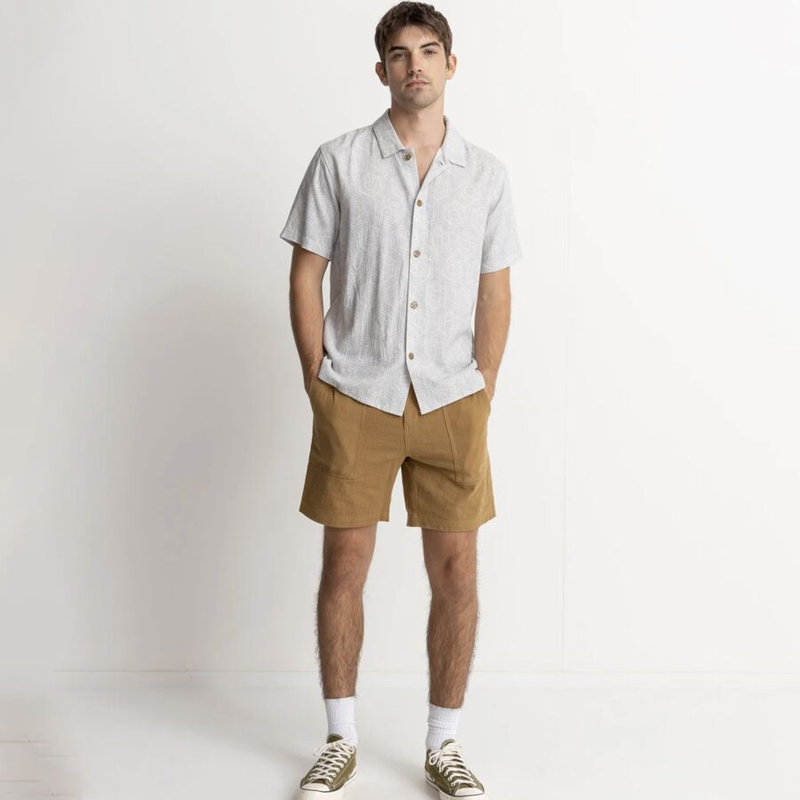 Rhythm Gleam Short-Sleeve Shirt - Men's Sea Foam