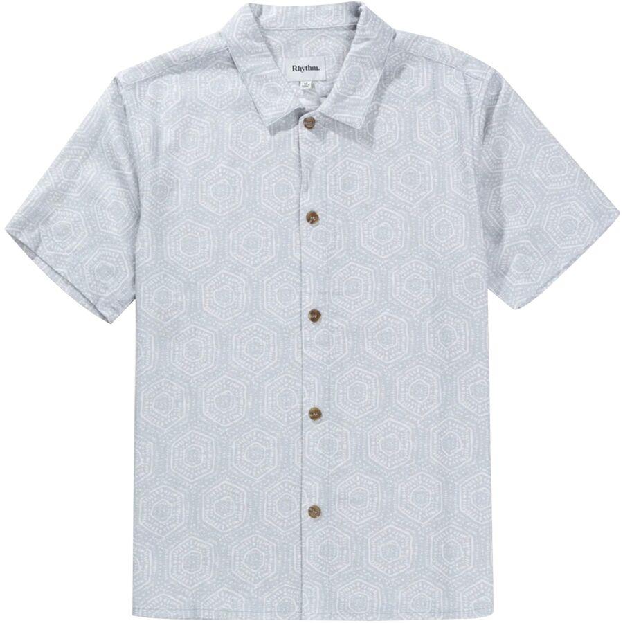 Rhythm Gleam Short-Sleeve Shirt - Men's Sea Foam
