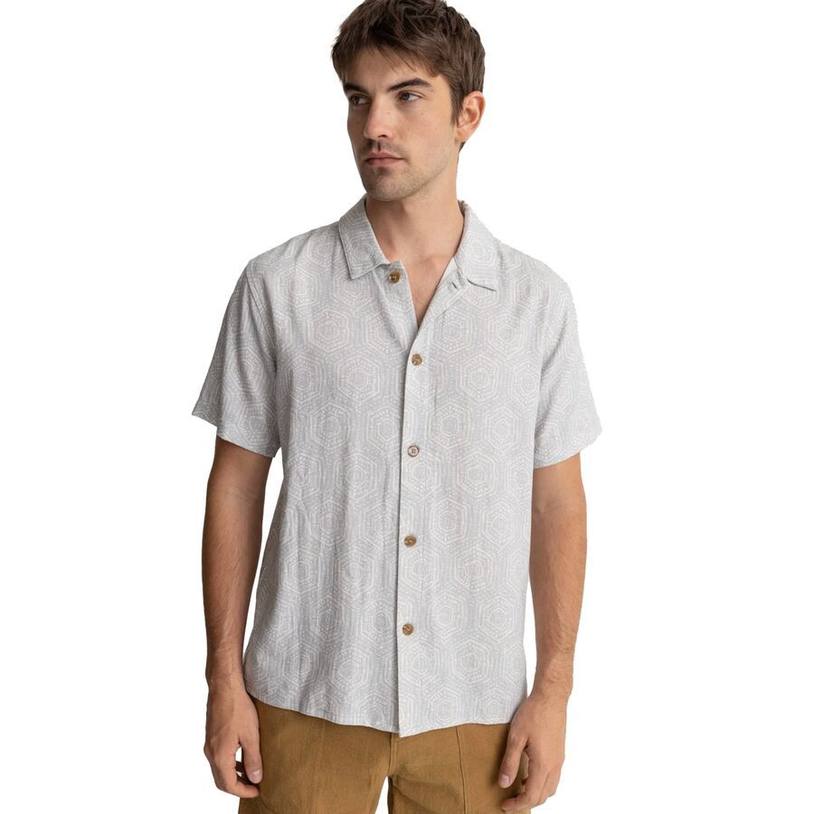 Rhythm Gleam Short-Sleeve Shirt - Men's Sea Foam