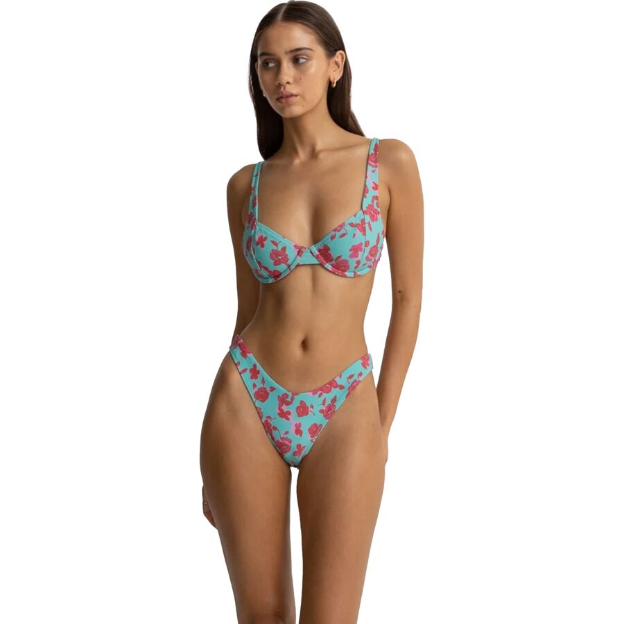 Rhythm Inferna Floral Underwire Bikini Top - Women's Spring