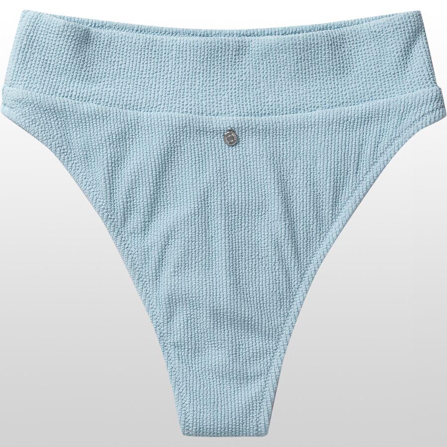 Rhythm Isla Rib Hi Hip Banded Pant - Women's Cool Blue