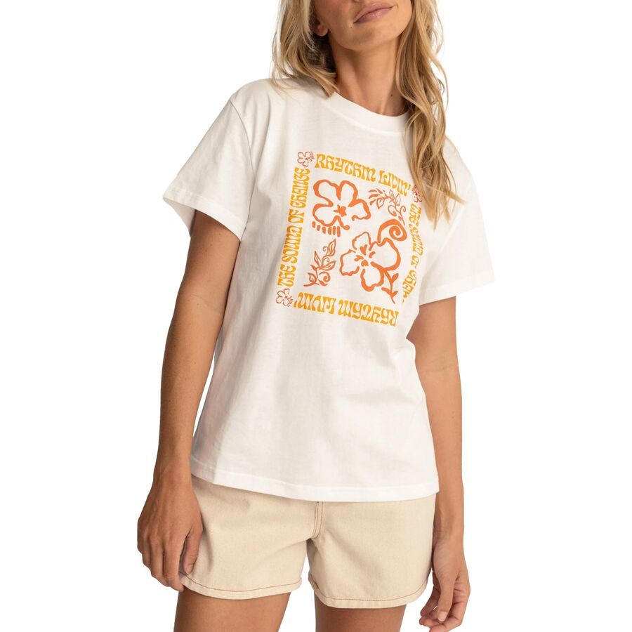 Rhythm Islander Band T-Shirt - Women's White