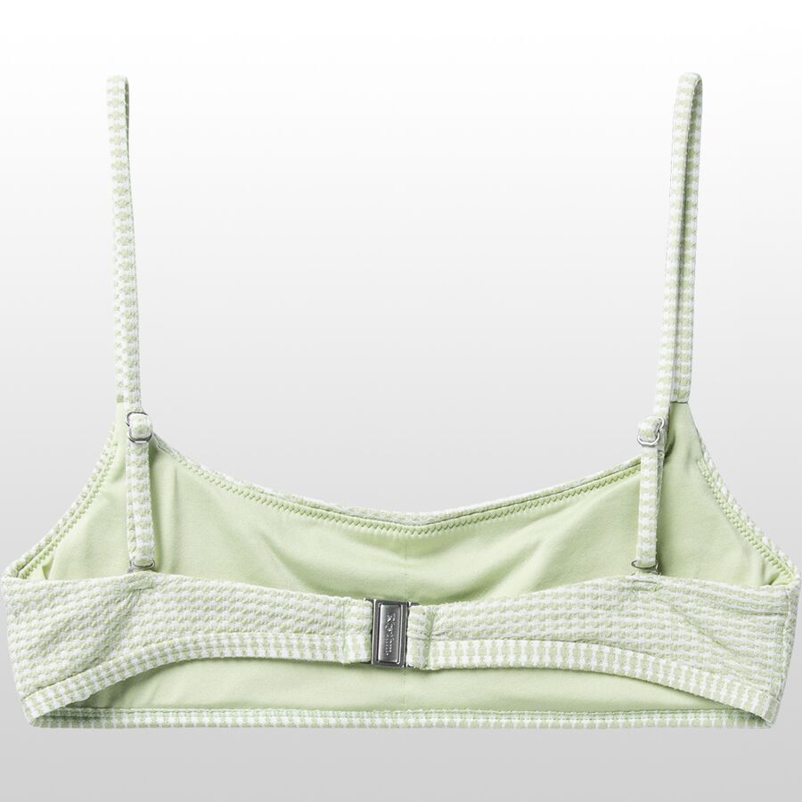 Rhythm Maisy Check Crop Top - Women's Sage