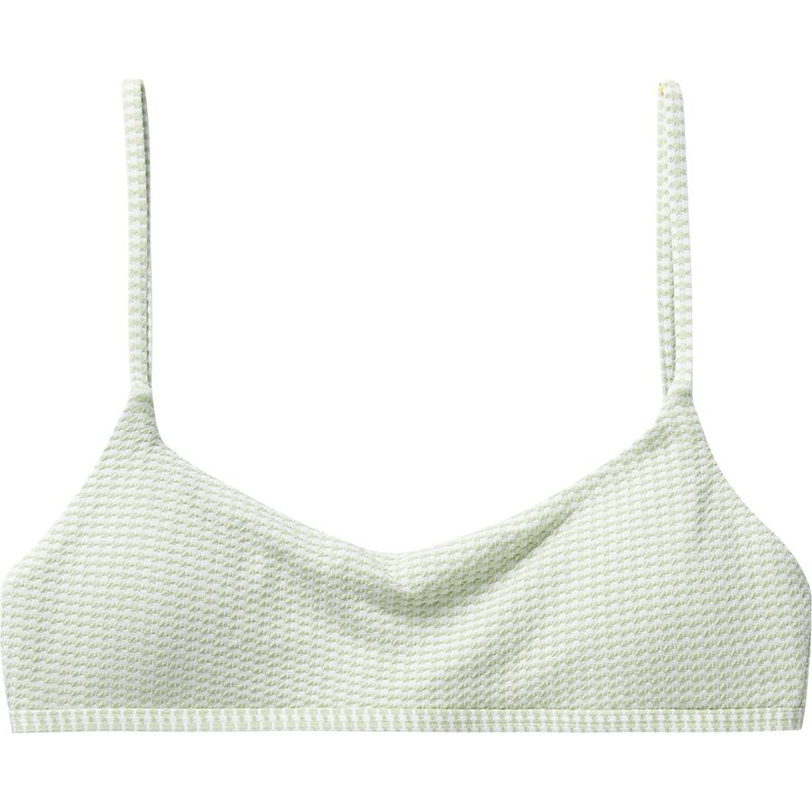Rhythm Maisy Check Crop Top - Women's Sage