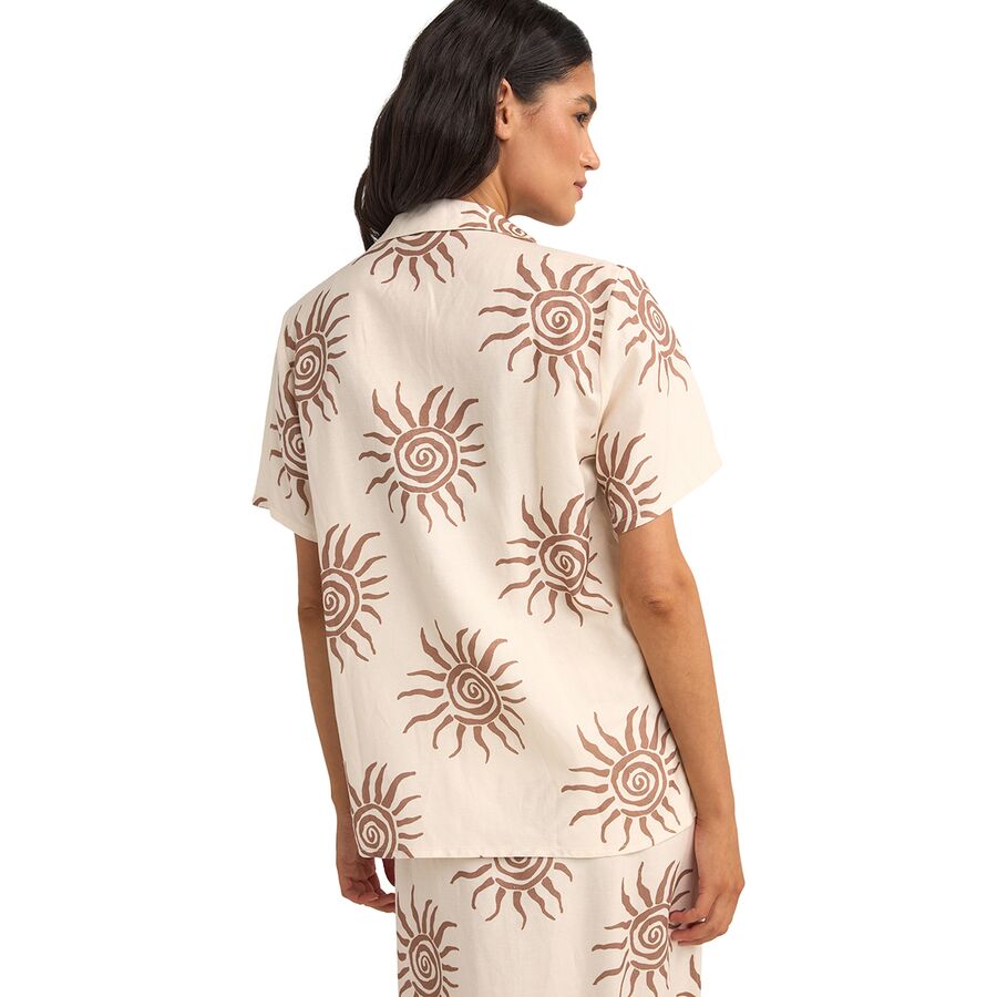 Rhythm Seafarer Short-Sleeve Shirt - Women's Brown