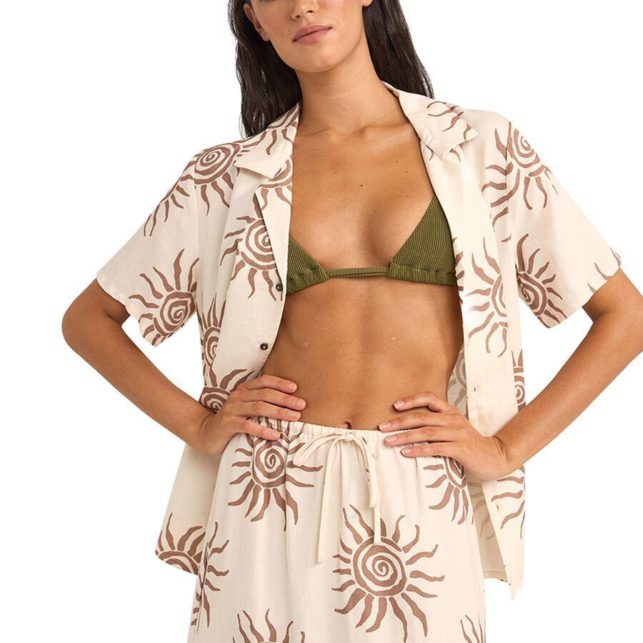 Rhythm Seafarer Short-Sleeve Shirt - Women's Brown