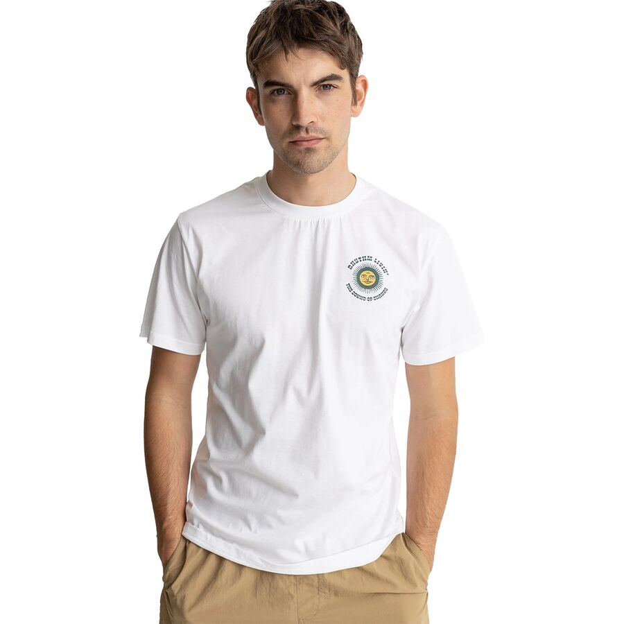 Rhythm Sun Life Short-Sleeve T-Shirt - Men's Vintage White