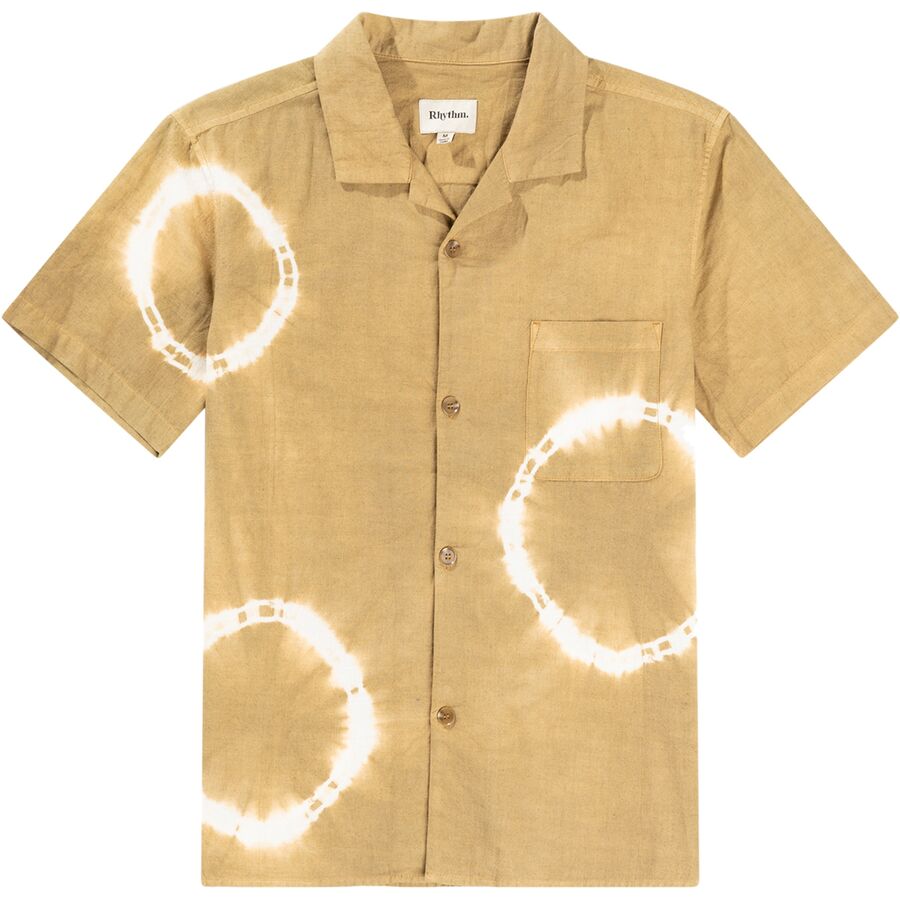 Rhythm Tie Dye Short-Sleeve Shirt - Men's Cedar