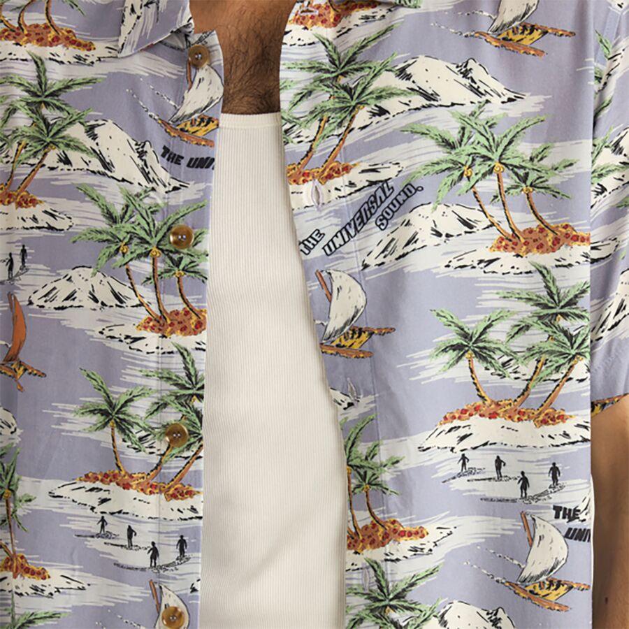 Rhythm Tropical Short-Sleeve Shirt - Men's Mist