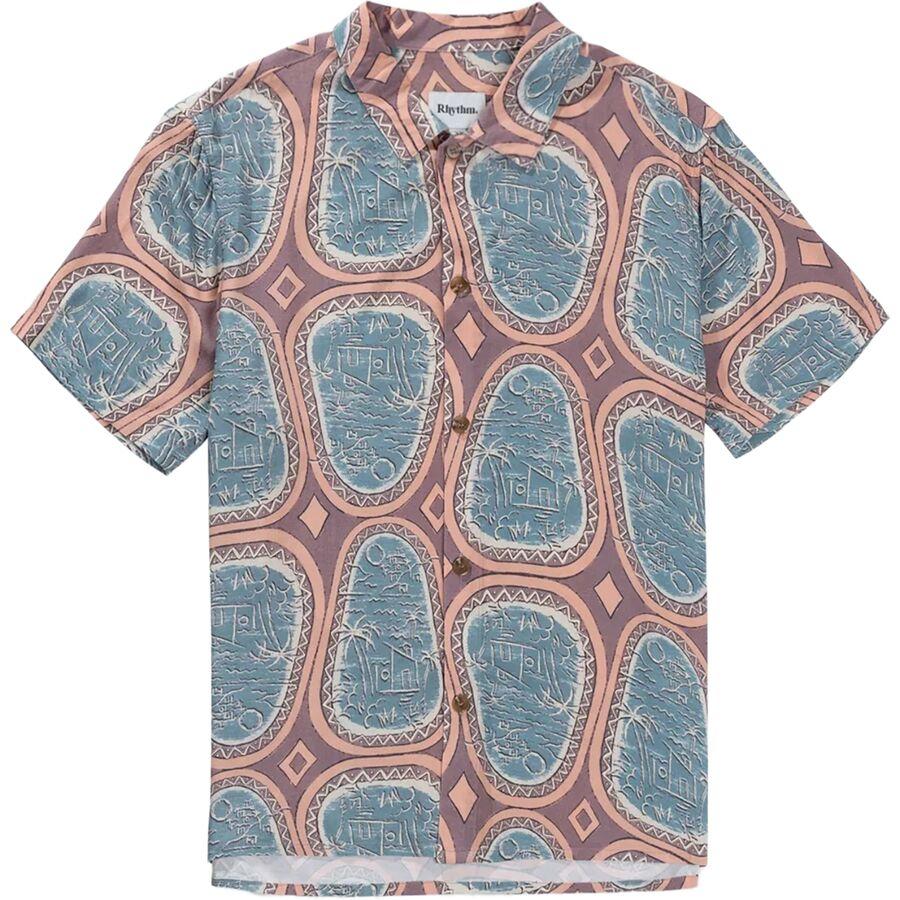 Rhythm Vista Short-Sleeve Shirt - Men's Rust