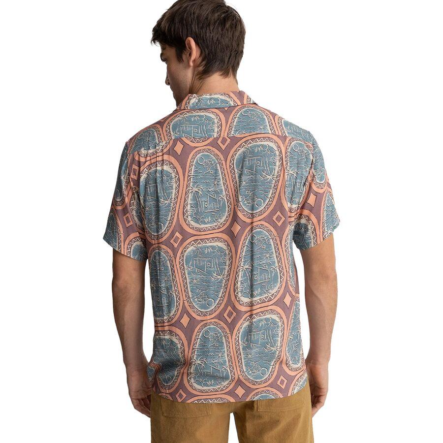 Rhythm Vista Short-Sleeve Shirt - Men's Rust