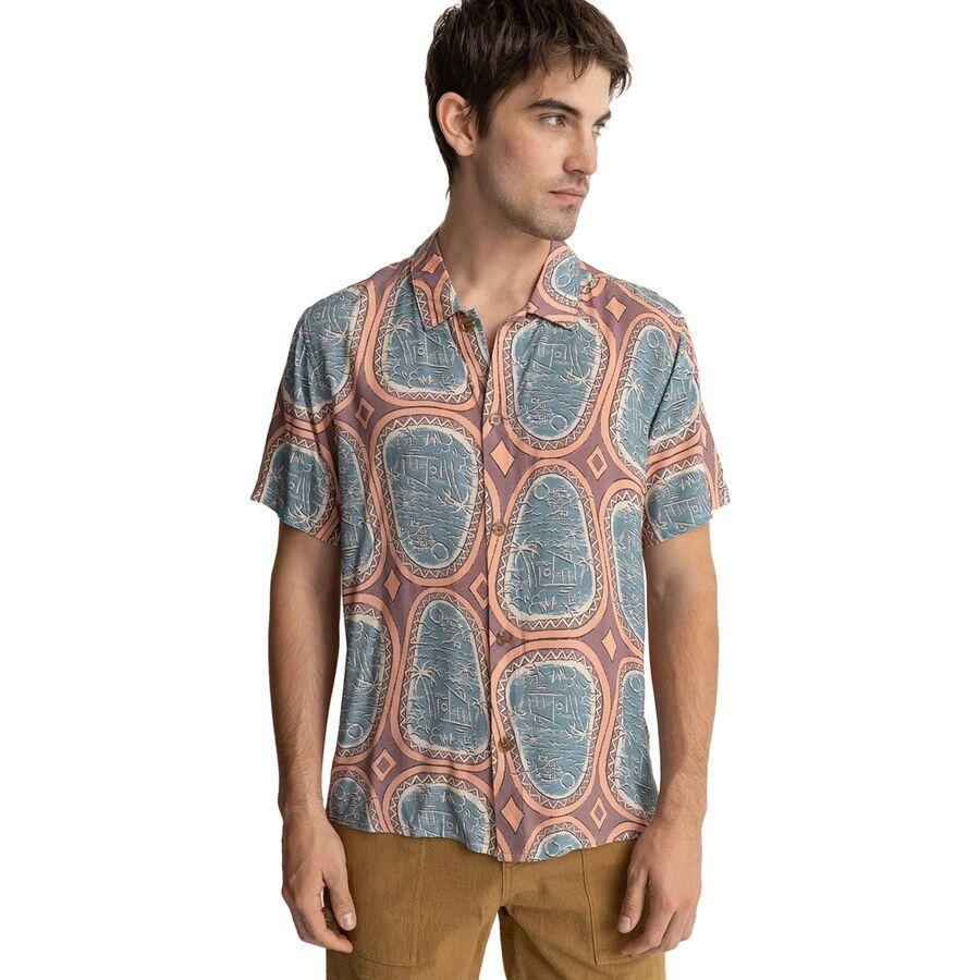 Rhythm Vista Short-Sleeve Shirt - Men's Rust