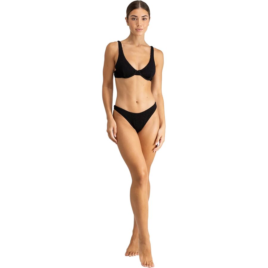 Rhythm Wave Break Hi-Cut Pant - Women's Black