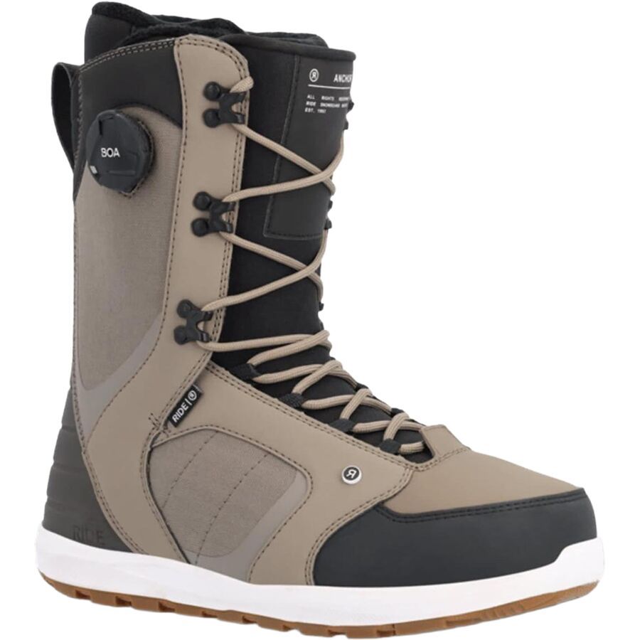 Ride Anchor Lace Snowboard Boot - Men's Khaki