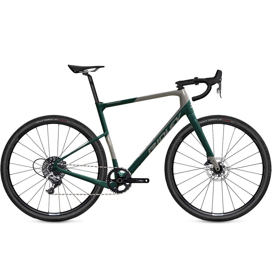 Ridley Kanzo Adventure Rival1 Gravel Bike Autumn Grey/Racing Green