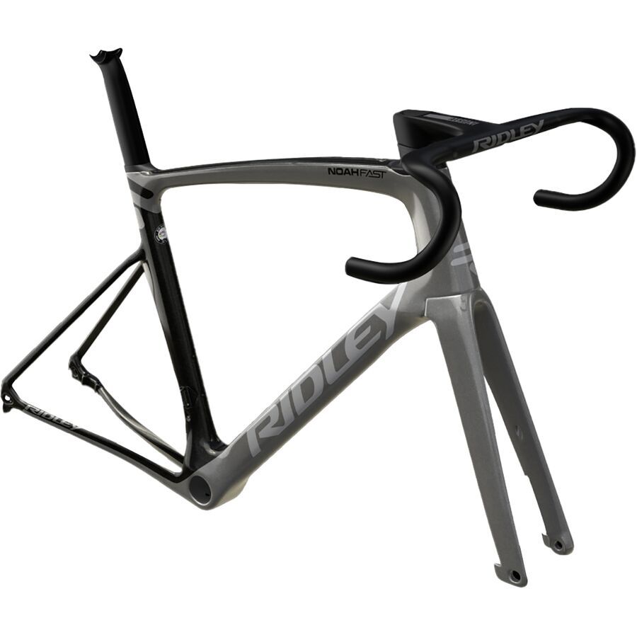 Ridley Noah FAST Disc Road Frameset Black/Pale Slate Grey/Empress Grey