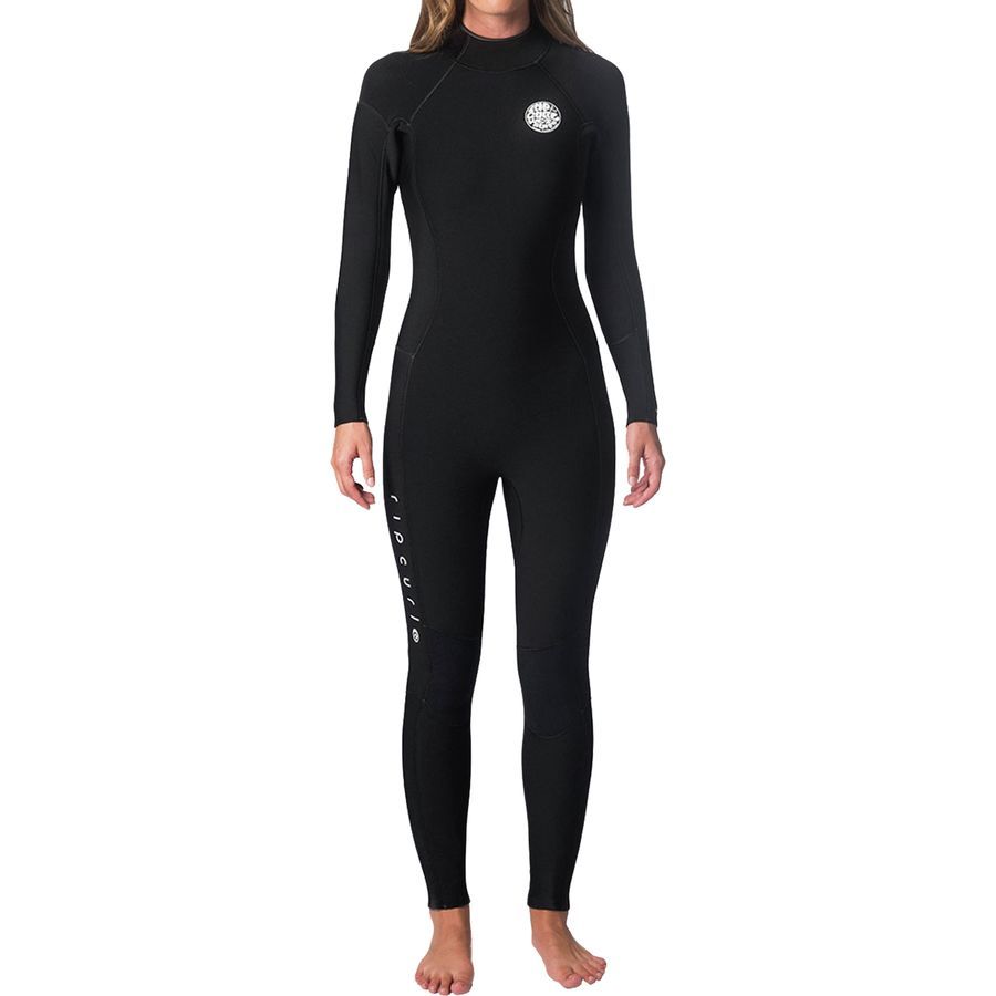 Rip Curl Dawn Patrol 3/2 Back-Zip Full Wetsuit - Women's Black