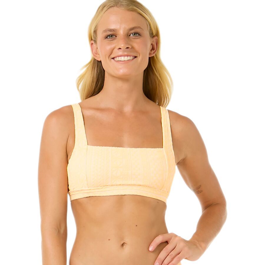 Rip Curl La Joya D-Cup Crop Bikini Top - Women's Mango