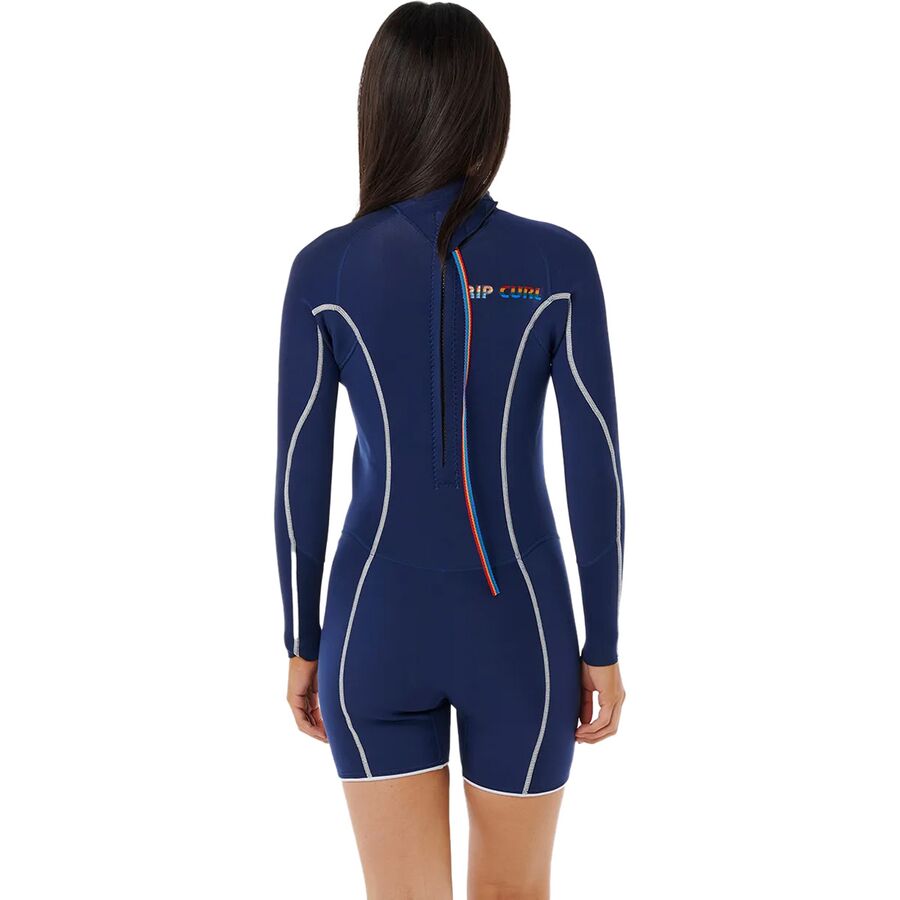 Rip Curl Stephanie Gilmore Dawn Patrol BZ LS Springsuit - Women's Navy