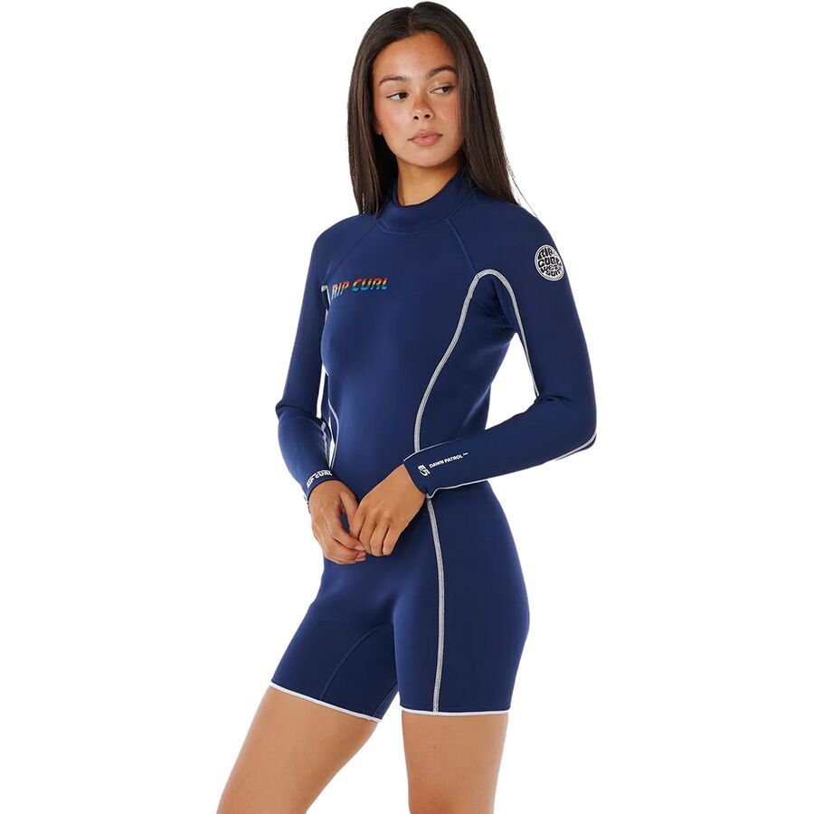 Rip Curl Stephanie Gilmore Dawn Patrol BZ LS Springsuit - Women's Navy