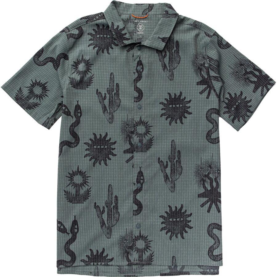 Roark Bless Up Trail Short-Sleeve Shirt - Men's Forest