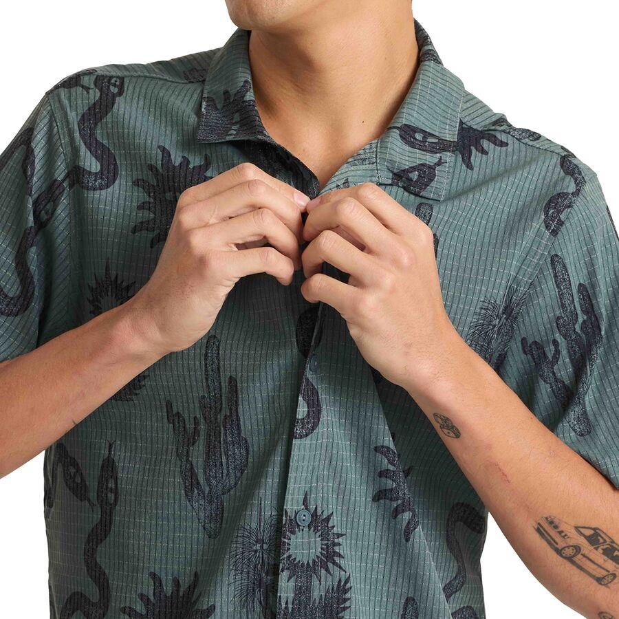 Roark Bless Up Trail Short-Sleeve Shirt - Men's Forest