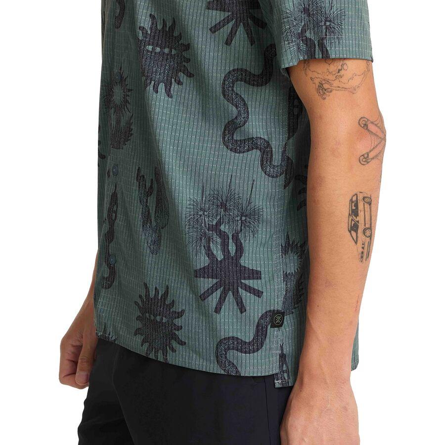 Roark Bless Up Trail Short-Sleeve Shirt - Men's Forest
