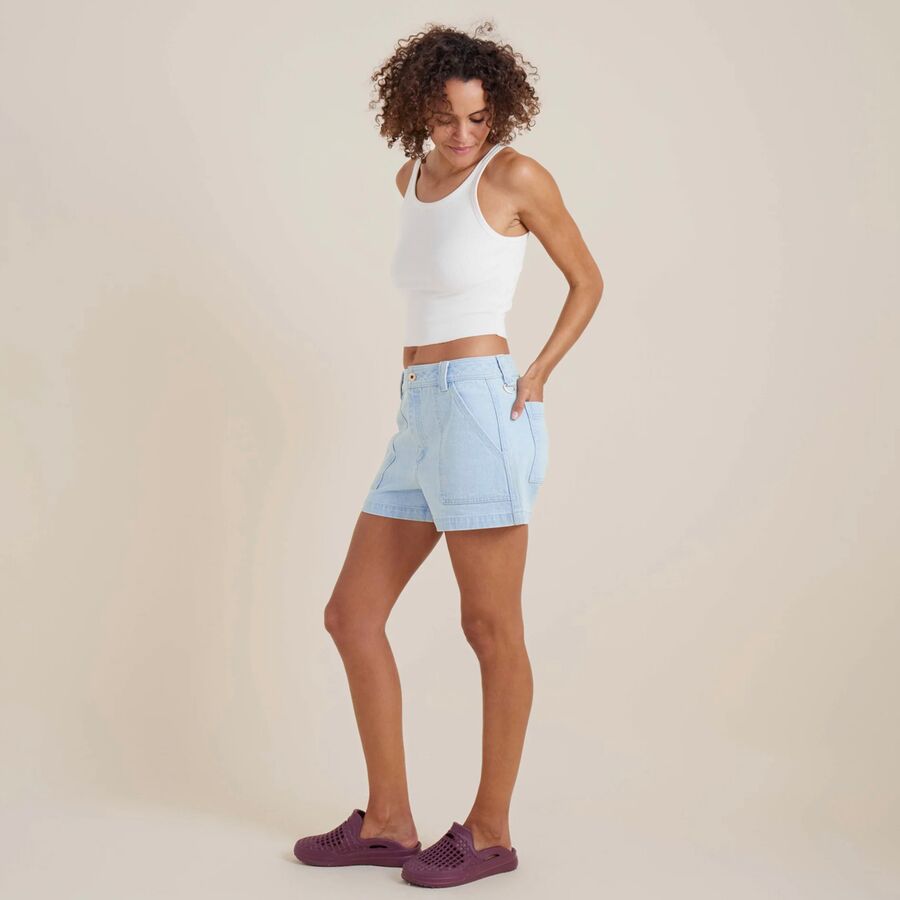 Roark HWY Short - Women's Light Bleached Denim