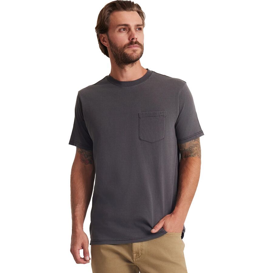 Roark Made To Fade T-Shirt - Men's Washed Black