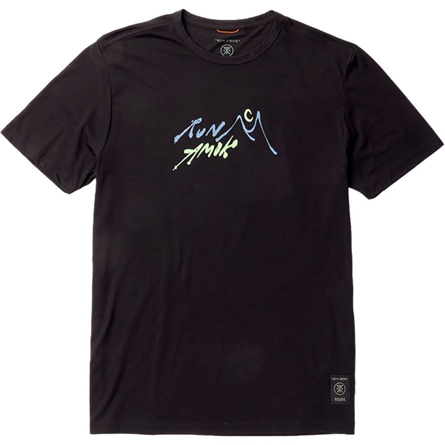 Roark Mathis Core Short-Sleeve T-Shirt - Men's Black Fjord