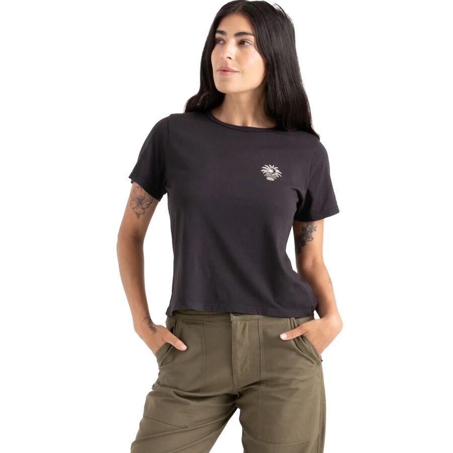 Roark Moto Everyday T-Shirt - Women's Faded Black