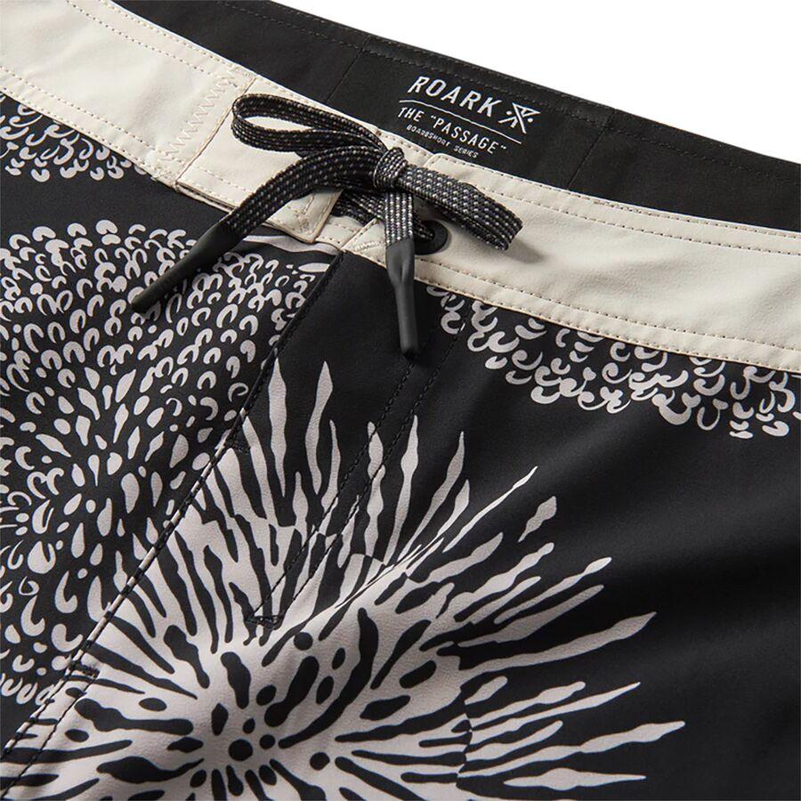 Roark Passage Boardshort - Men's Black Floral