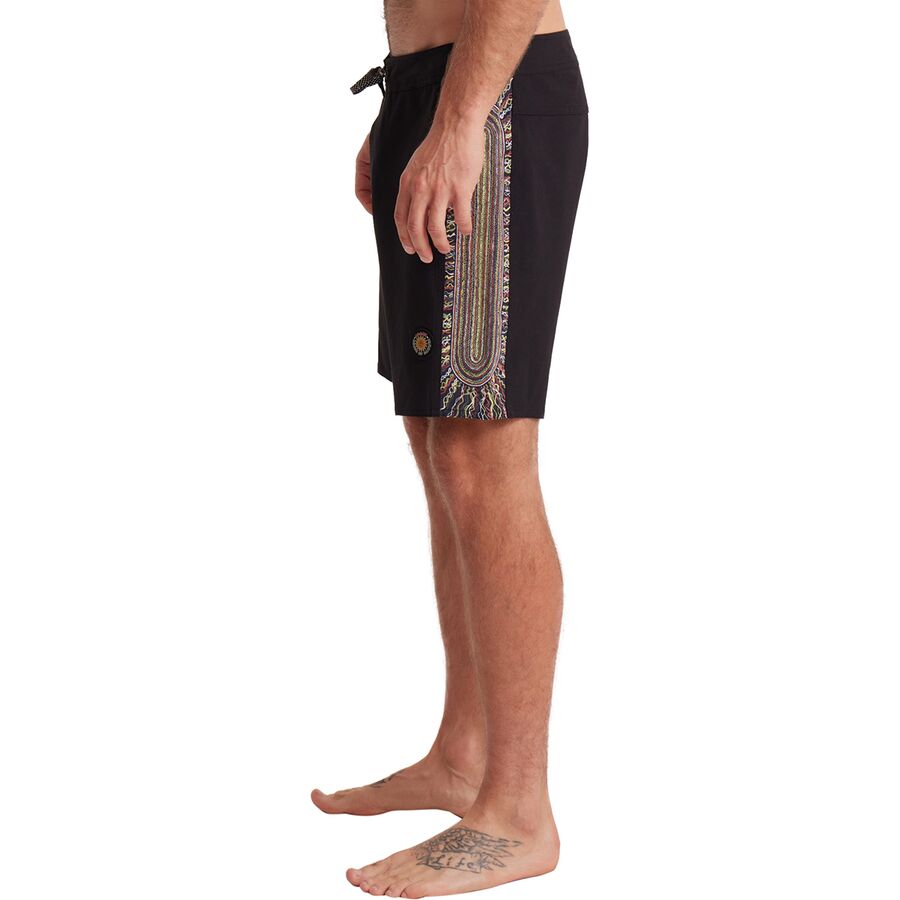 Roark Passage Hemp Boardshort - Men's Black