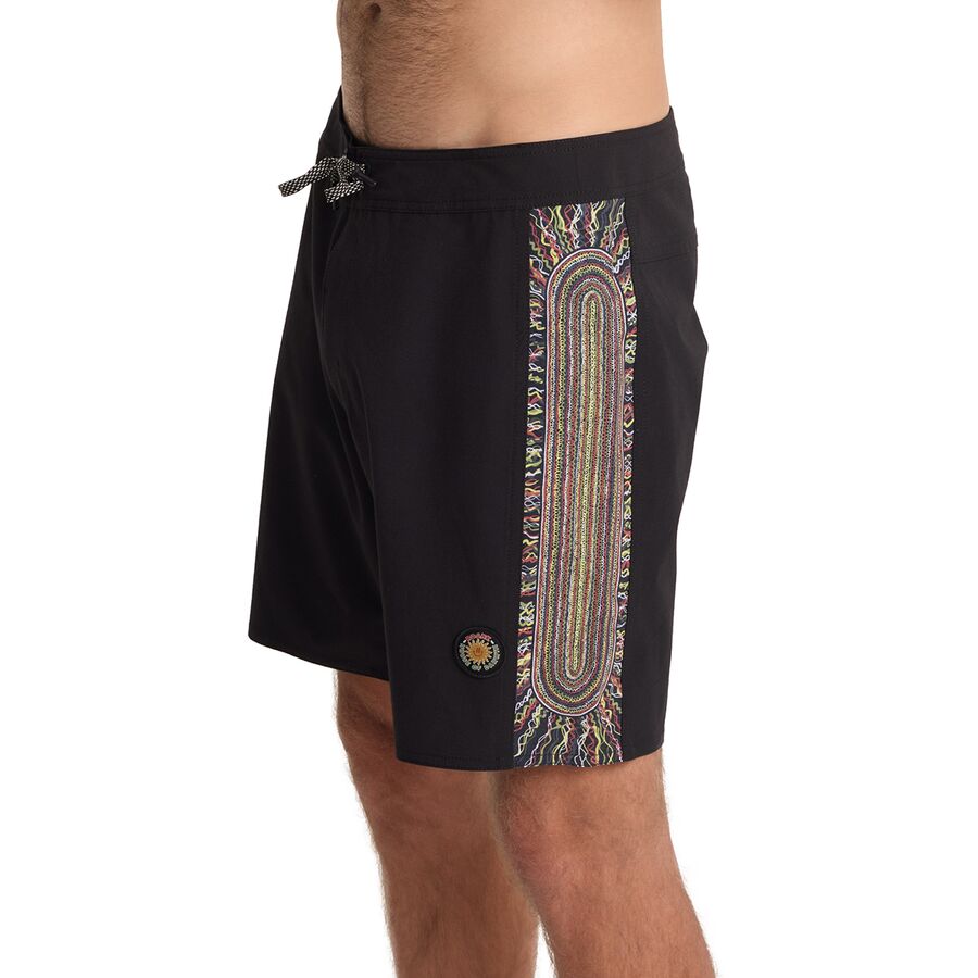 Roark Passage Hemp Boardshort - Men's Black