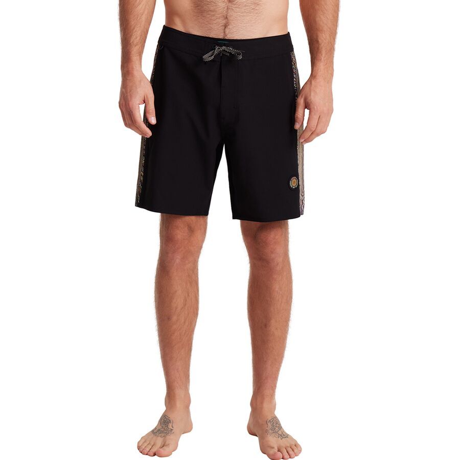 Roark Passage Hemp Boardshort - Men's Black