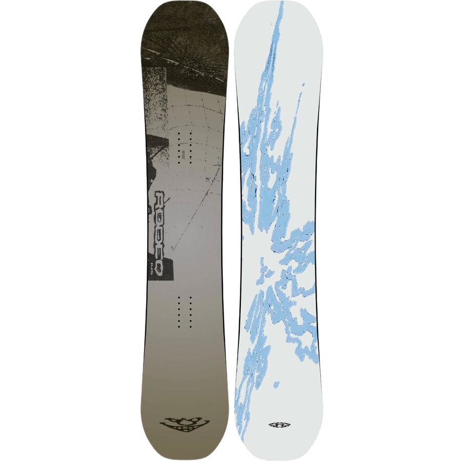Rodeo Clarity S Snowboard - 2025 White/Blue