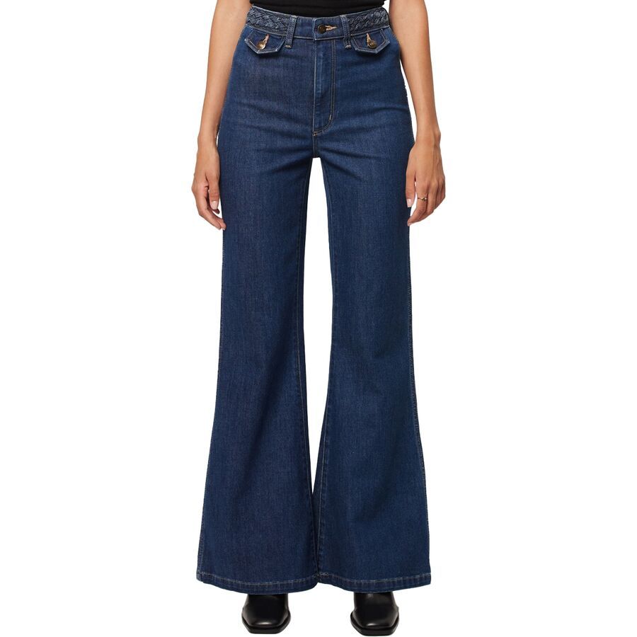 Rolla's Eastcoast Flare Pant - Women's Deep Blue/Dark Vintage Indigo