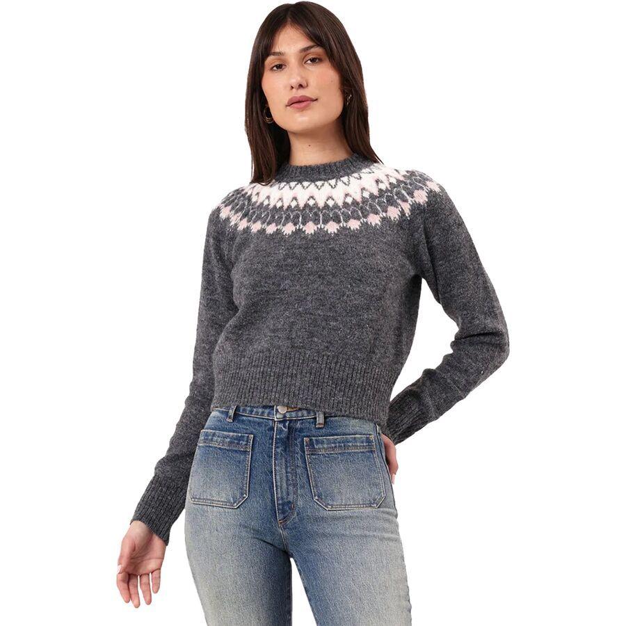 Rolla's Fair Isle Knit Sweater - Women's Vintage Black
