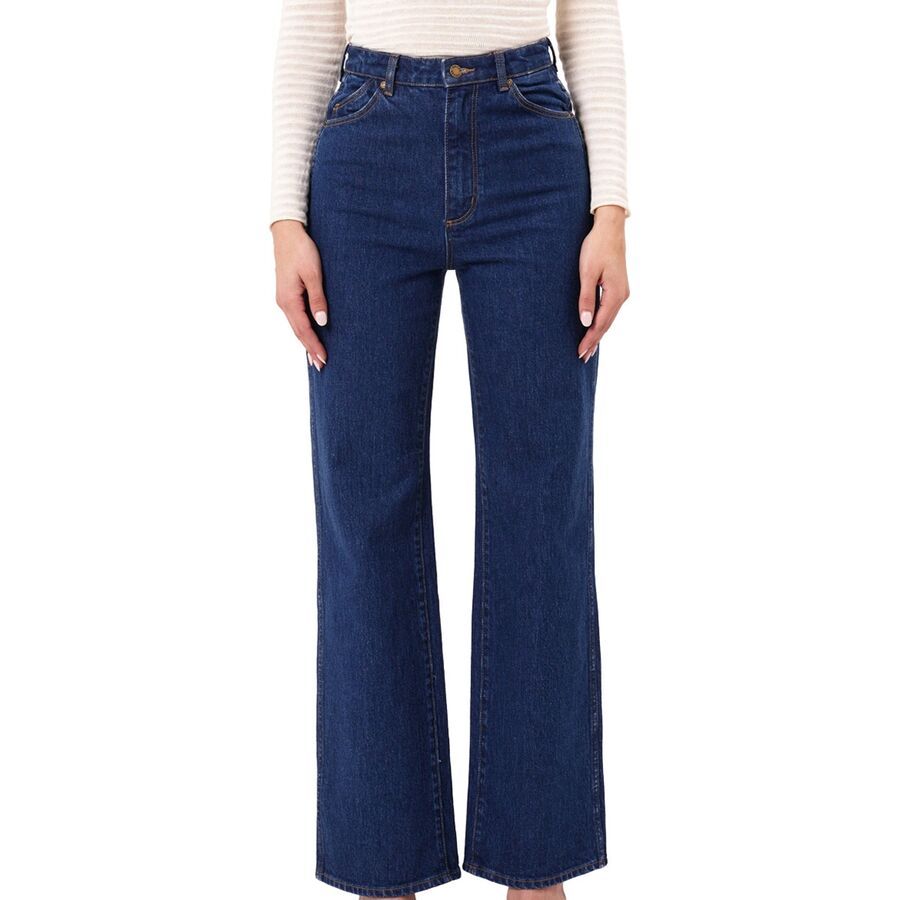 Rolla's Heidi High-Rise Wide-Leg Pant - Women's Dark Stone